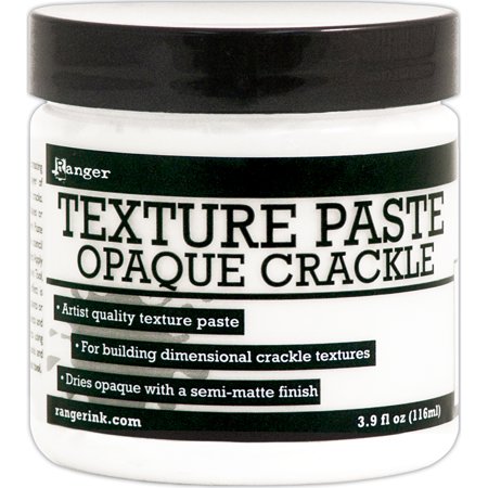 Ranger Texture Paste 3.9oz-Opaque Crackle