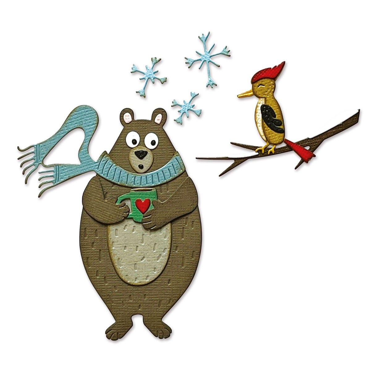 Cozy Winter - Sizzix Thinlits Dies