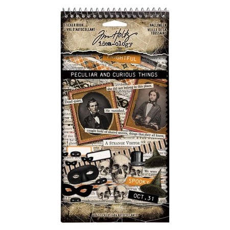 Halloween - Idea-Ology Spiral Bound Sticker Book