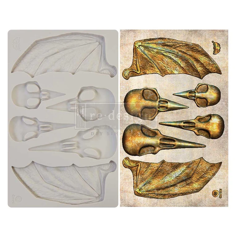  Birds & Bats - Prima Marketing Re-Design Mould 