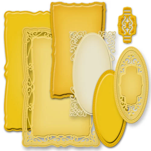 Radiant Rectangles  - Spellbinders Majestic Elements Nestabilities