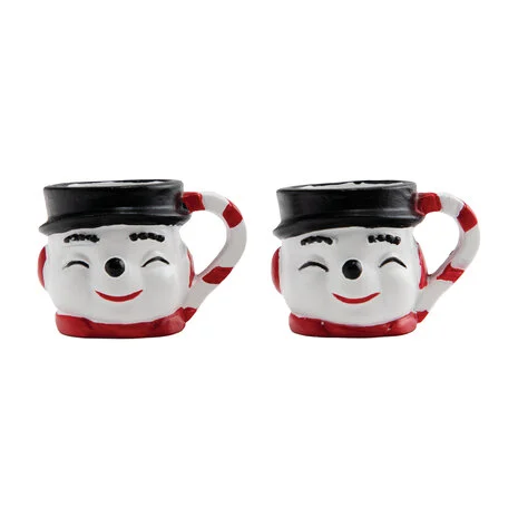 Christmas Snowman Mugs - Tim Holtz Idea-ology