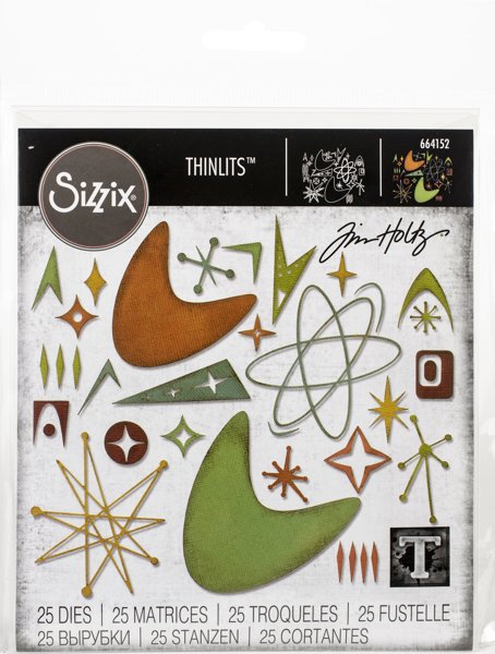 Bild von Sizzix Thinlits Dies By Tim Holtz-Atomic Elements