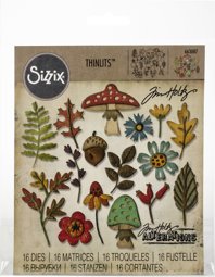 Bild von Sizzix Thinlits Dies By Tim Holtz 20/Pkg-Funky Foliage