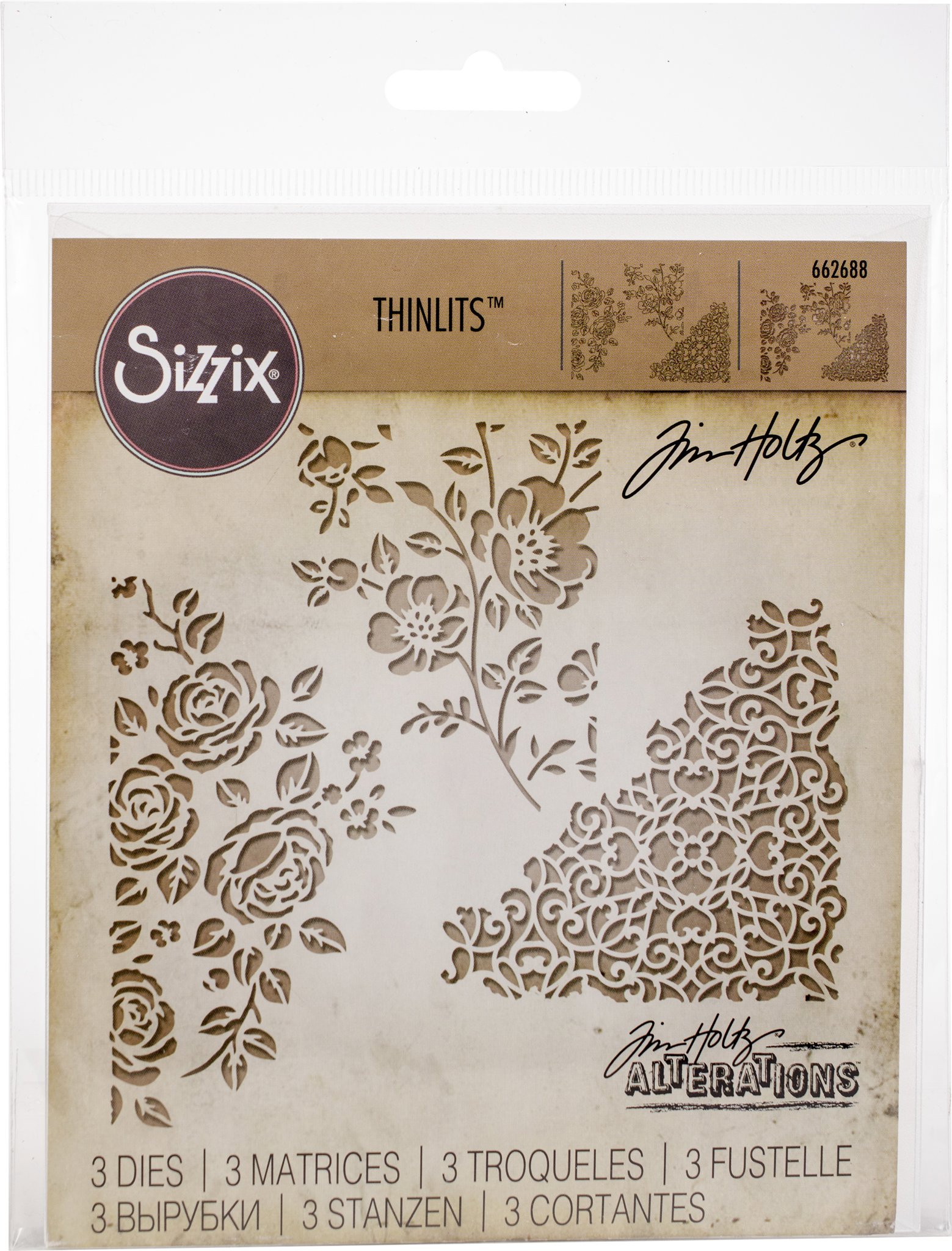 Bild von Sizzix Thinlits Dies By Tim Holtz -Mixed Media #5