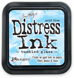Bild von Tim Holtz Distress Ink Pad-Tumbled Glass