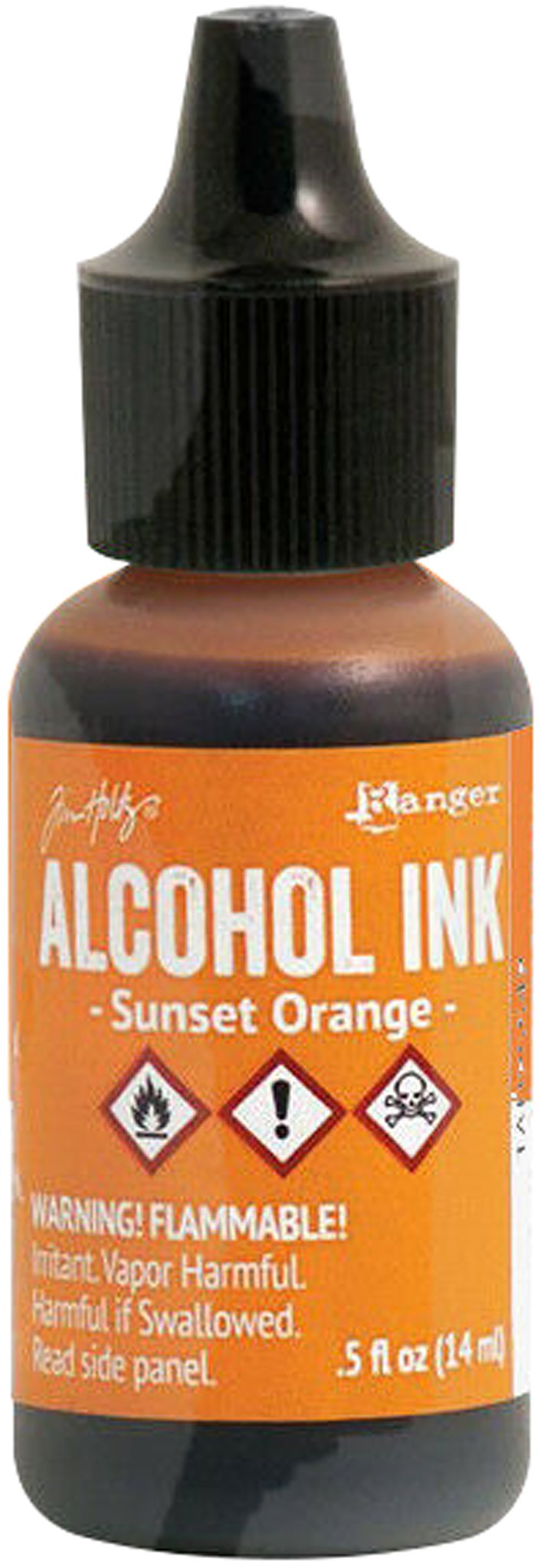 Bild von Tim Holtz Alcohol Ink .5oz-Sunset Orange