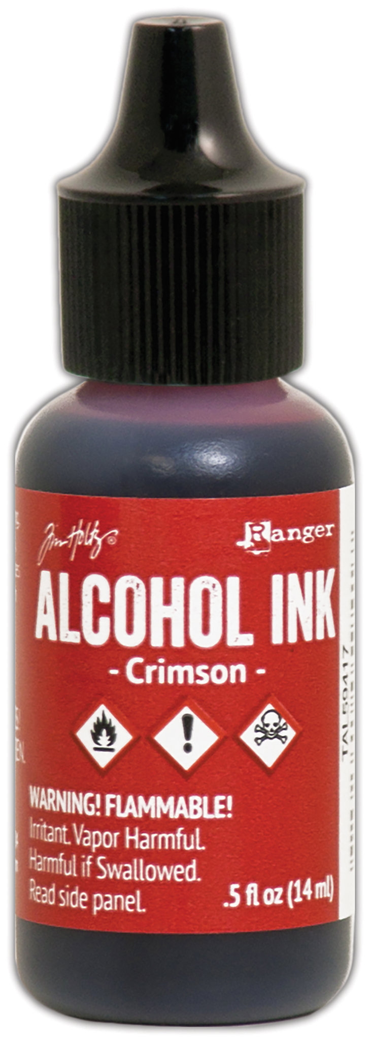 Bild von Tim Holtz Alcohol Ink .5oz-Crimson