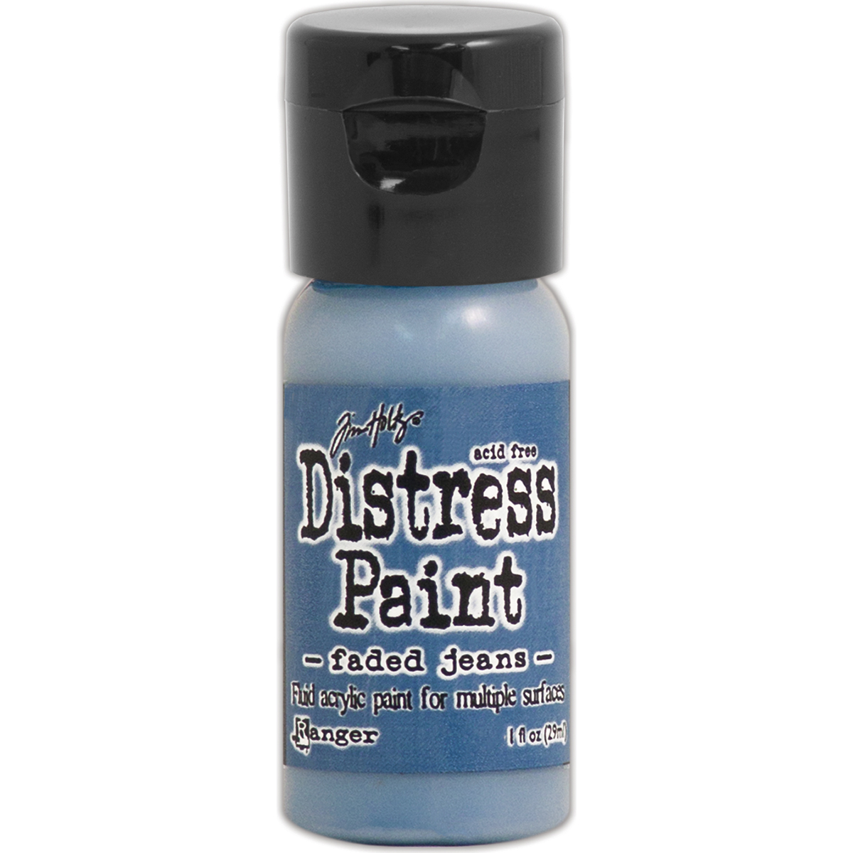 Bild von Tim Holtz Distress Paint Flip Top 1oz-Faded Jeans