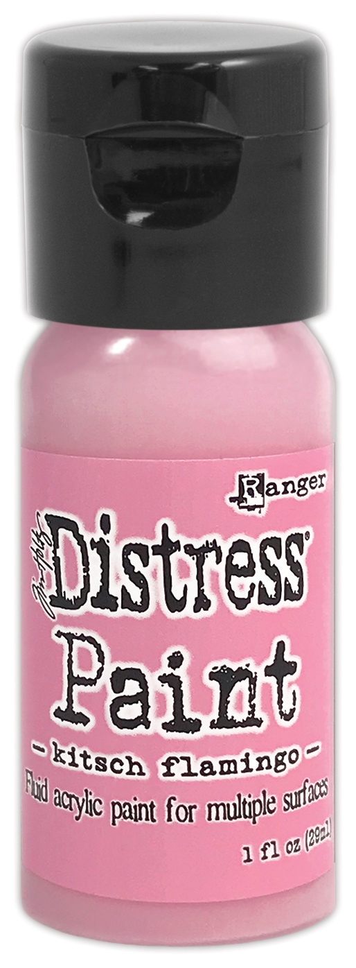 Bild von Tim Holtz Distress Paint Flip Top 1oz-Kitsch Flamingo