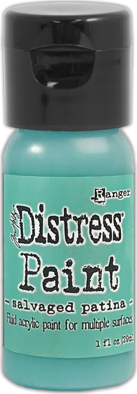 Bild von Tim Holtz Distress Paint Flip Top 1oz-Salvaged Patina