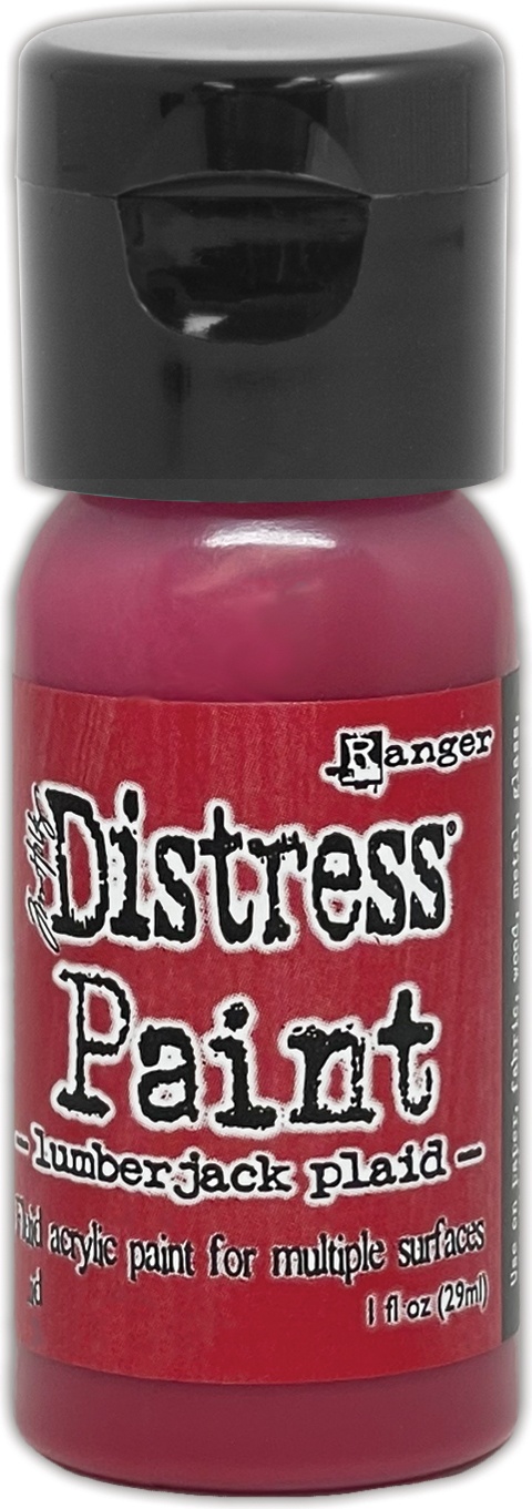 Bild von Tim Holtz Distress Paint Flip Top 1oz-Lumberjack Plaid