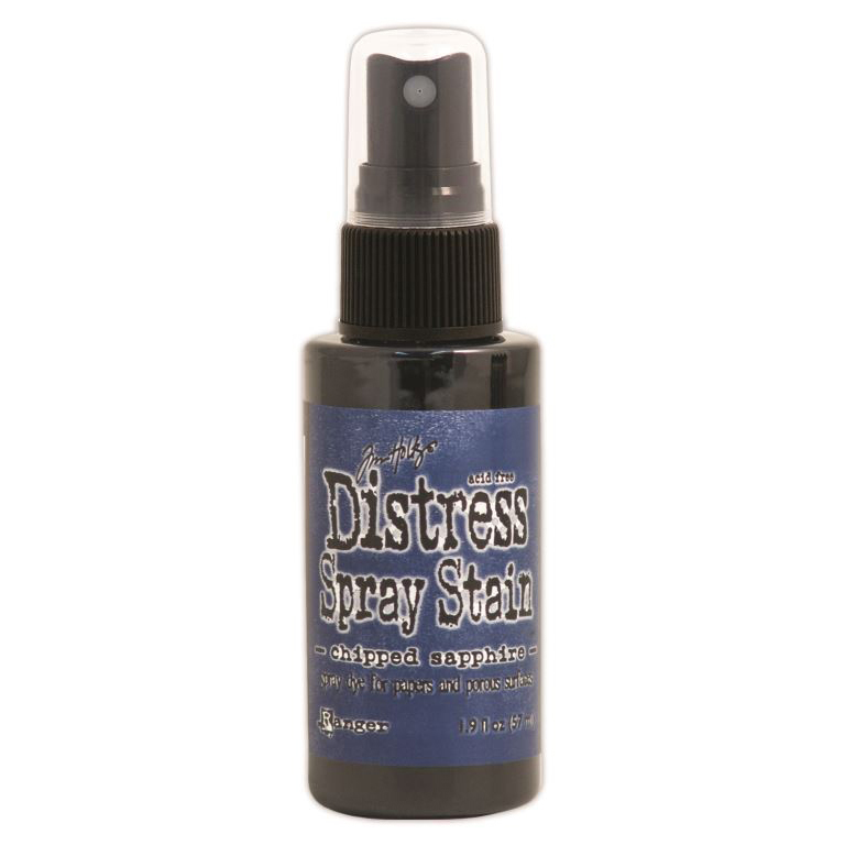 Bild von Tim Holtz Distress Spray Stain 1.9oz-Chipped Sapphire