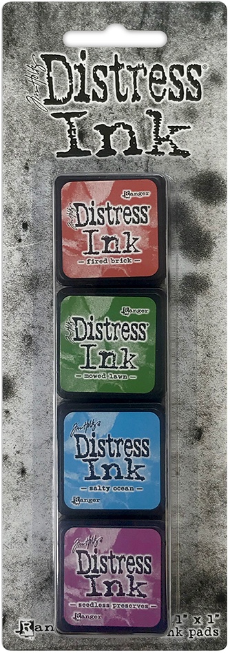 Bild von Tim Holtz Distress Mini Ink Pads 4/Pkg-Kit 2