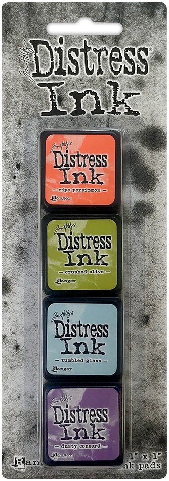 Bild von Tim Holtz Distress Mini Ink Pads 4/Pkg-Kit 8
