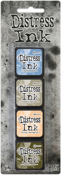 Bild von Tim Holtz Distress Mini Ink Pads 4/Pkg-Kit 9