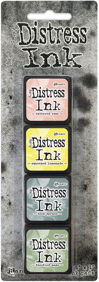 Bild von Tim Holtz Distress Mini Ink Pads 4/Pkg-Kit 10