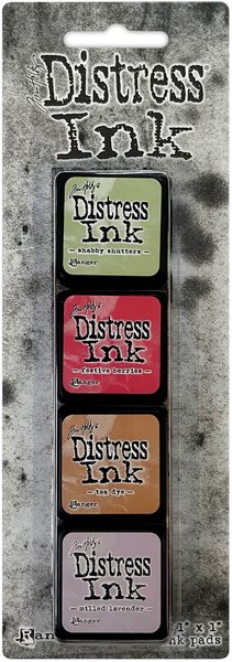 Bild von Tim Holtz Distress Mini Ink Pads 4/Pkg-Kit 11