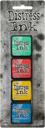 Bild von Tim Holtz Distress Mini Ink Pads 4/Pkg-Kit 13
