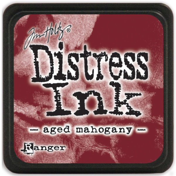 Bild von Tim Holtz Distress Mini Ink Pad-Aged Mahogany