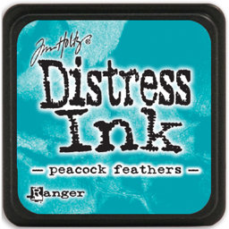 Bild von Tim Holtz Distress Mini Ink Pad-Peacock Feathers