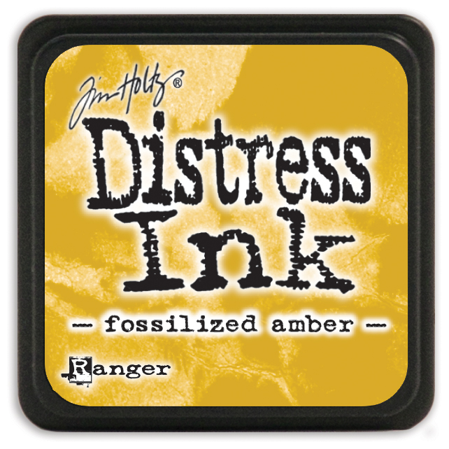 Bild von Tim Holtz Distress Mini Ink Pad-Fossilized Amber