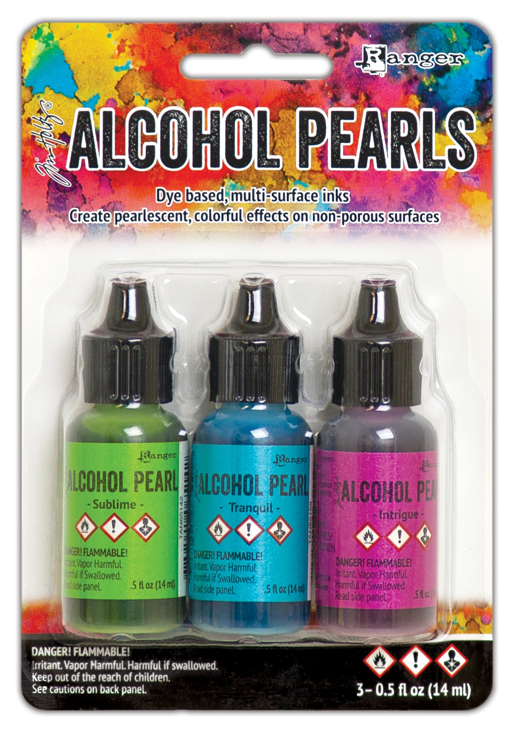 Bild von Tim Holtz Alcohol Ink Pearls Kits 3/Pkg-Kit #2