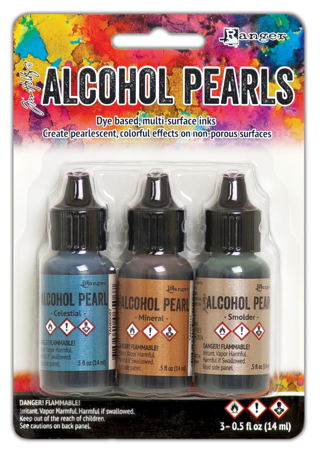Bild von Tim Holtz Alcohol Ink Pearls Kits 3/Pkg-Kit #4