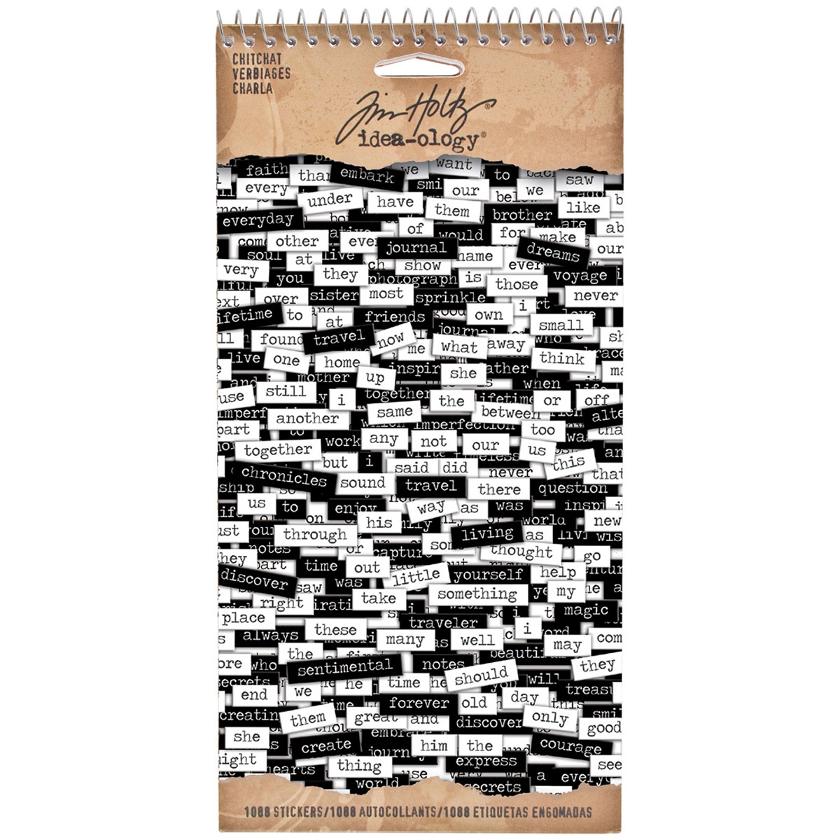 Bild von Idea-Ology Chitchat Sticker Tablet-Verbiages