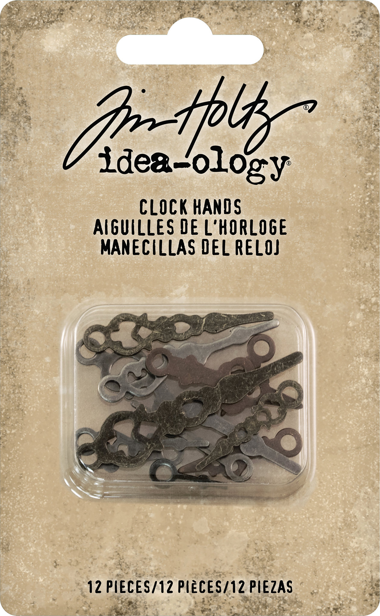Bild von Idea-Ology Metal Clock Hands 12/Pkg-Assorted Sizes
