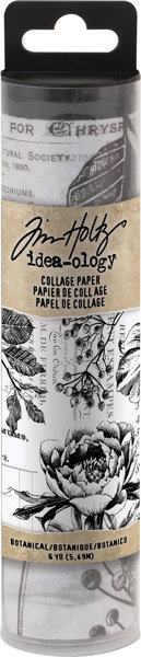 Bild von Idea-Ology Collage Paper 6"X6yds-Botanical