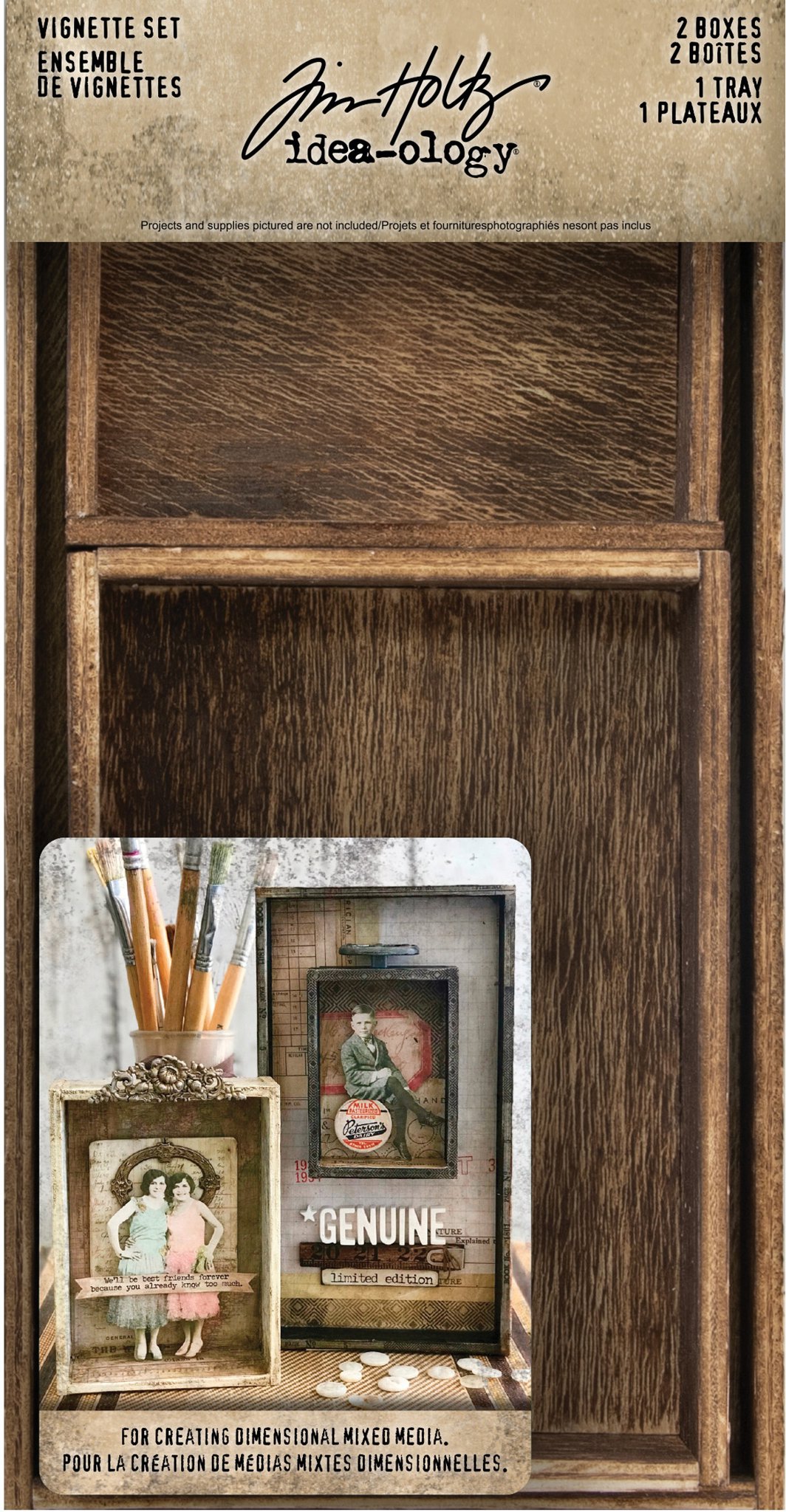 Bild von Idea-Ology Vignette Box Set/3-2 Boxes, 1 Tray