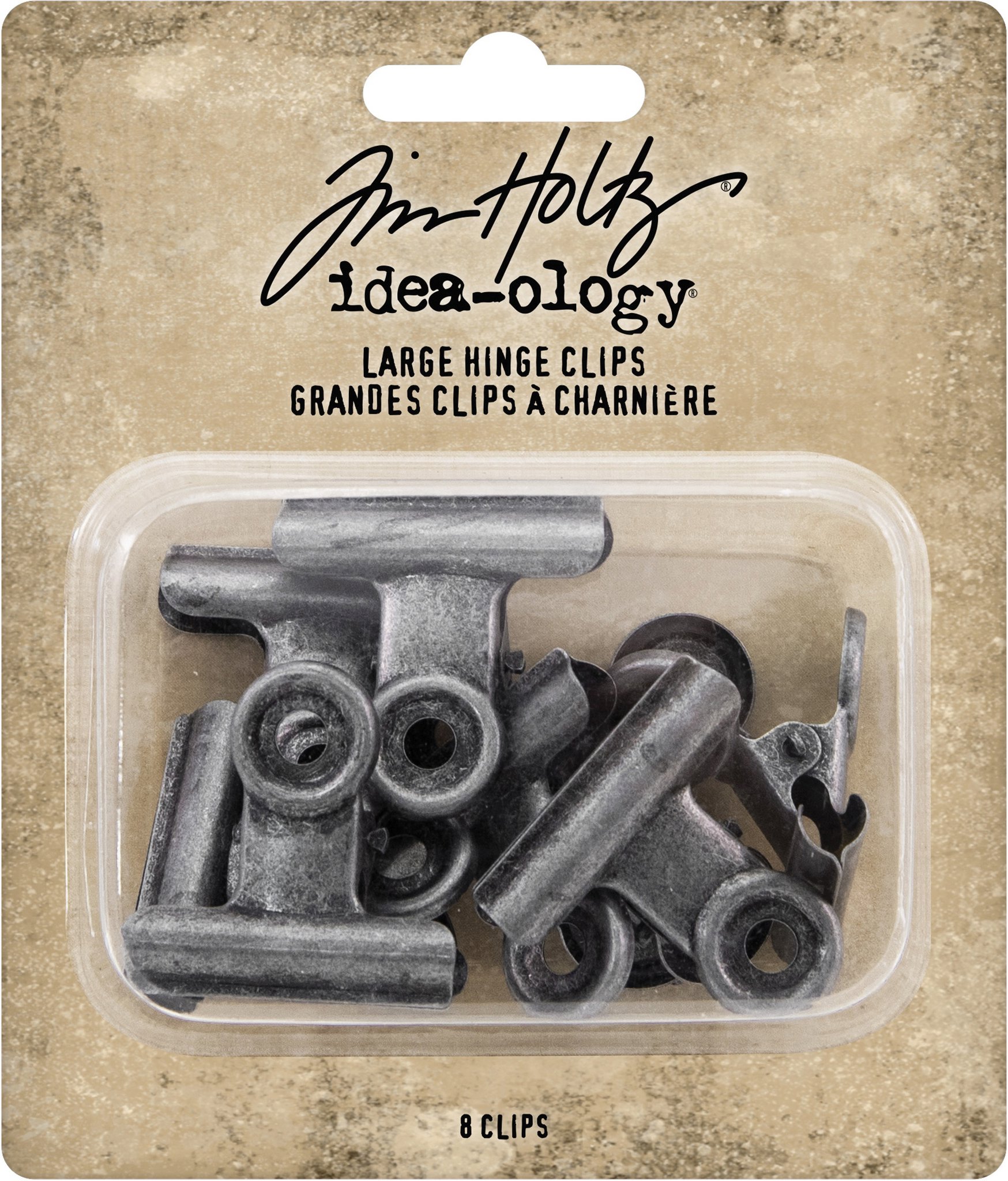 Bild von Idea-Ology Metal Hinge Clip Large 8/Pkg- 