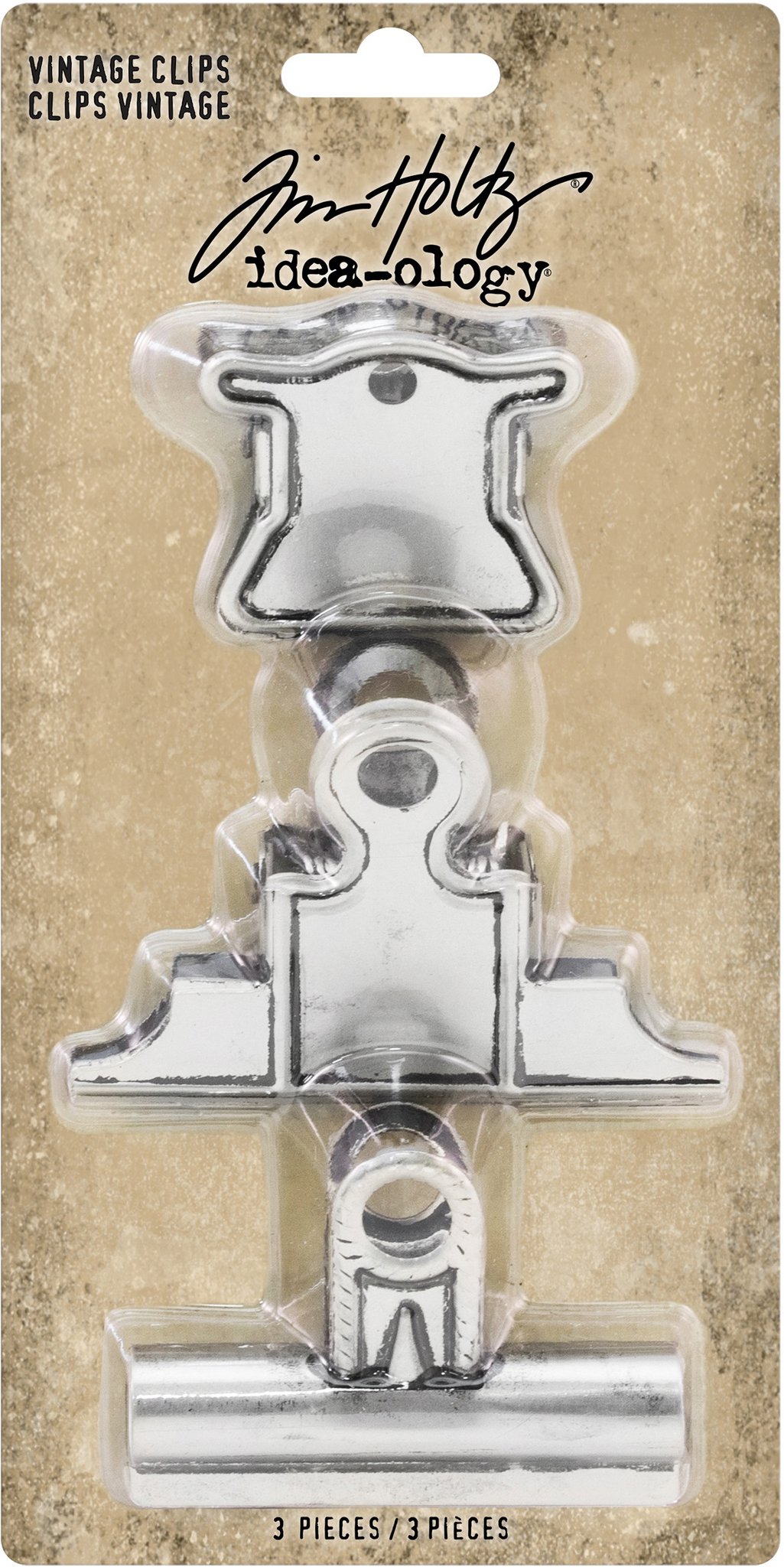 Bild von Idea-Ology Metal Vintage Clips 3/Pkg- 