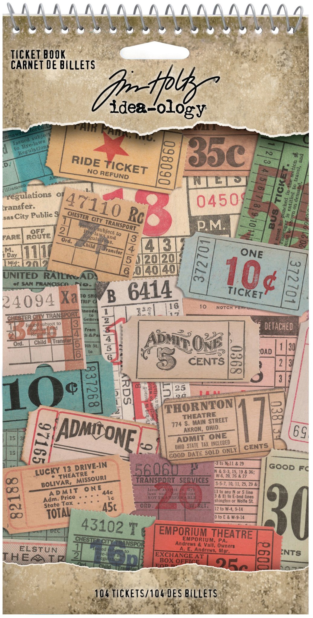 Bild von Idea-Ology Ticket Book 104/Pkg-Ticket Book