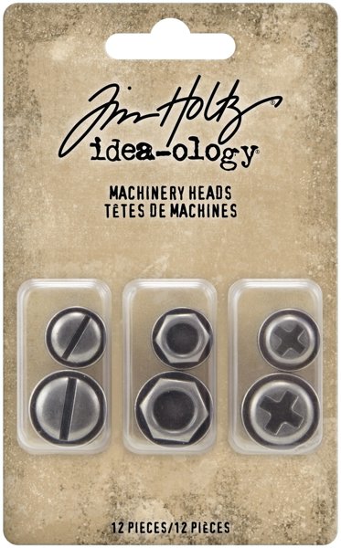 Bild von Idea-Ology Metal Adornments 6/Pkg-Machinery Heads