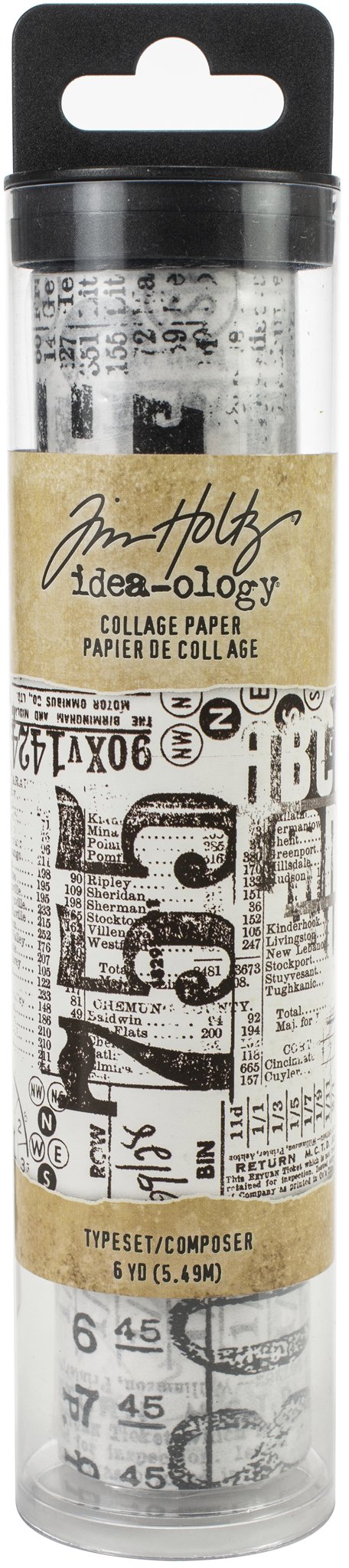 Bild von Idea-Ology Collage Paper 5.875"X6yd-Typeset