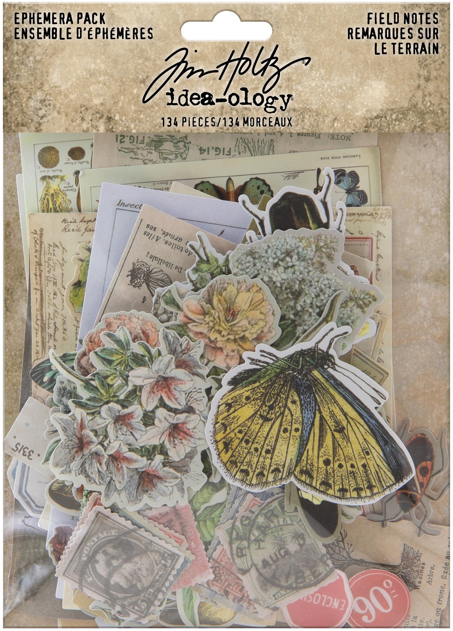 Bild von Idea-Ology Ephemera Pack 134/Pkg-Field Notes