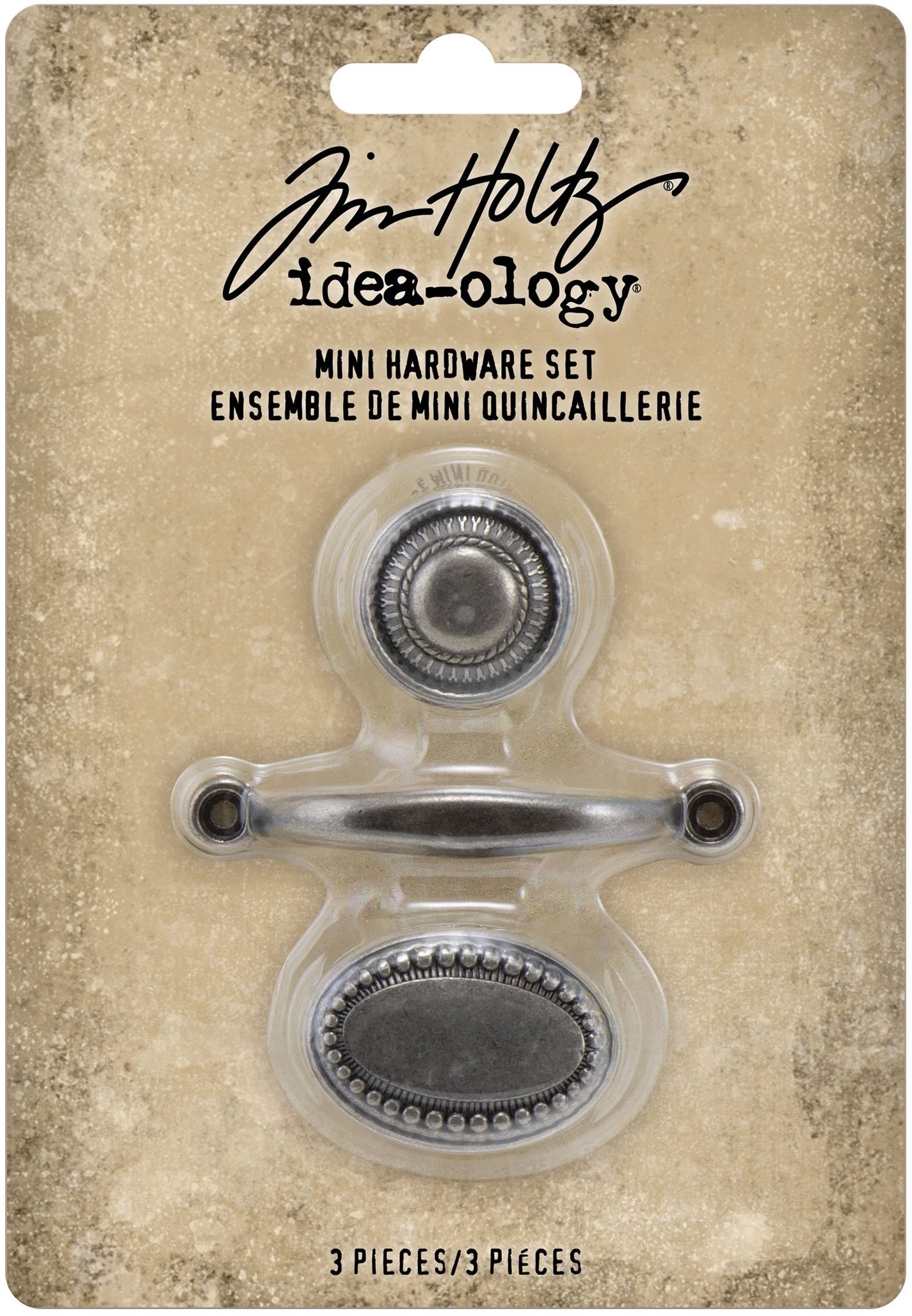 Bild von Tim Holtz Idea-Ology Mini Metal Hardware Pulls 3/Pkg- 