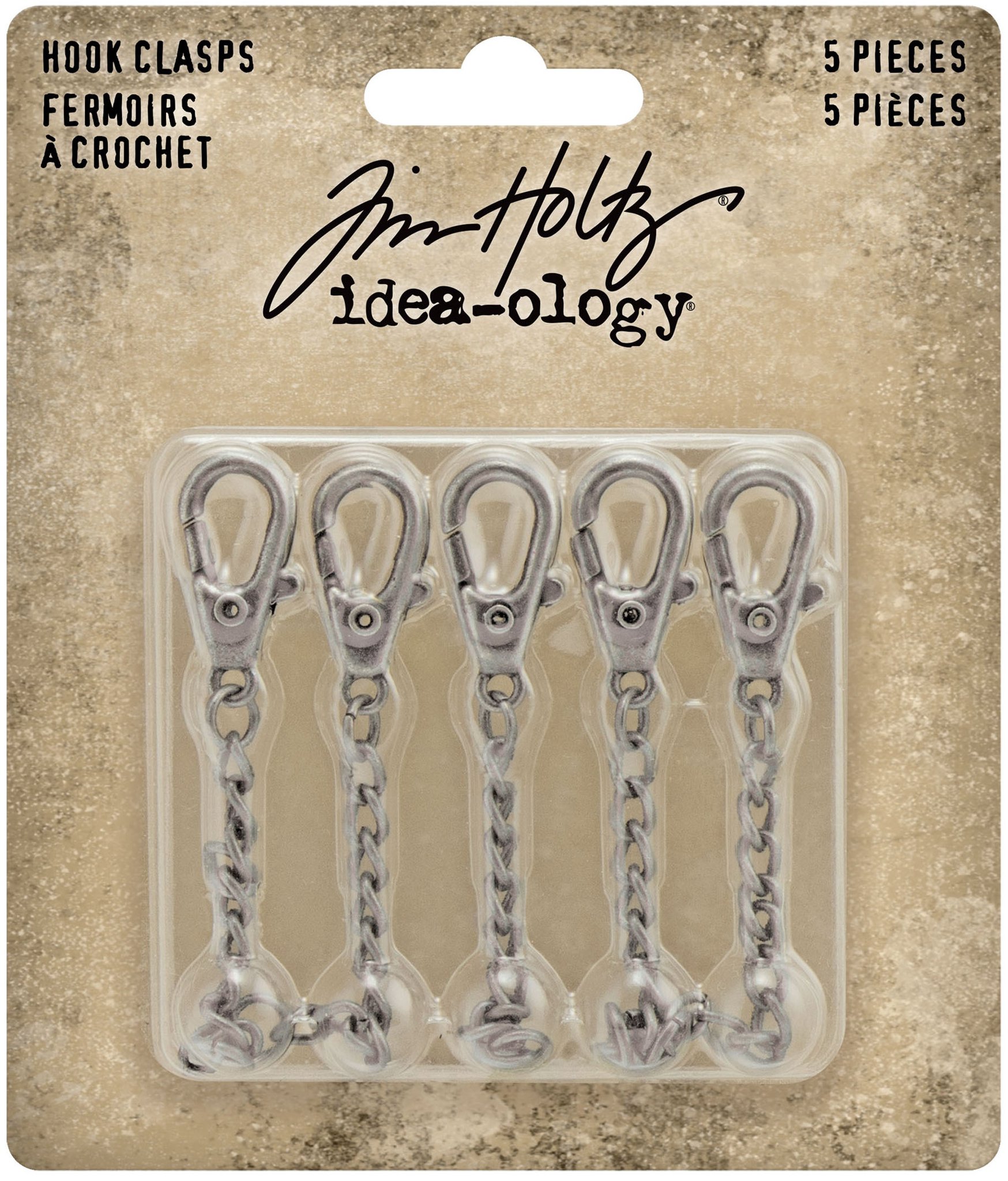 Bild von Idea-Ology Metal Hook Clasps 5/Pkg- 