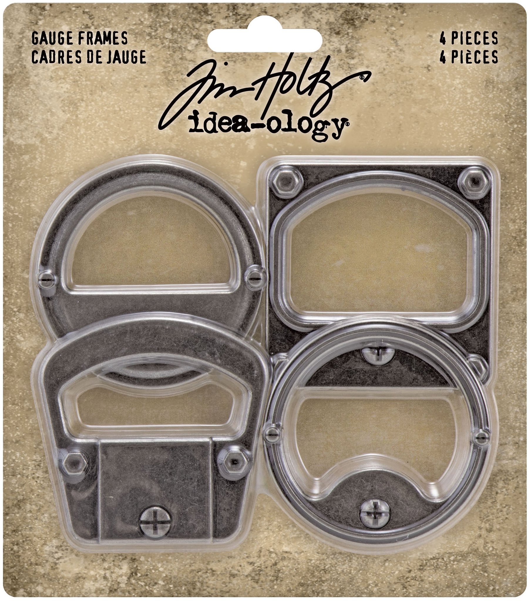 Bild von Idea-Ology Metal Gauge Frames 2"X2" 4/Pkg- 