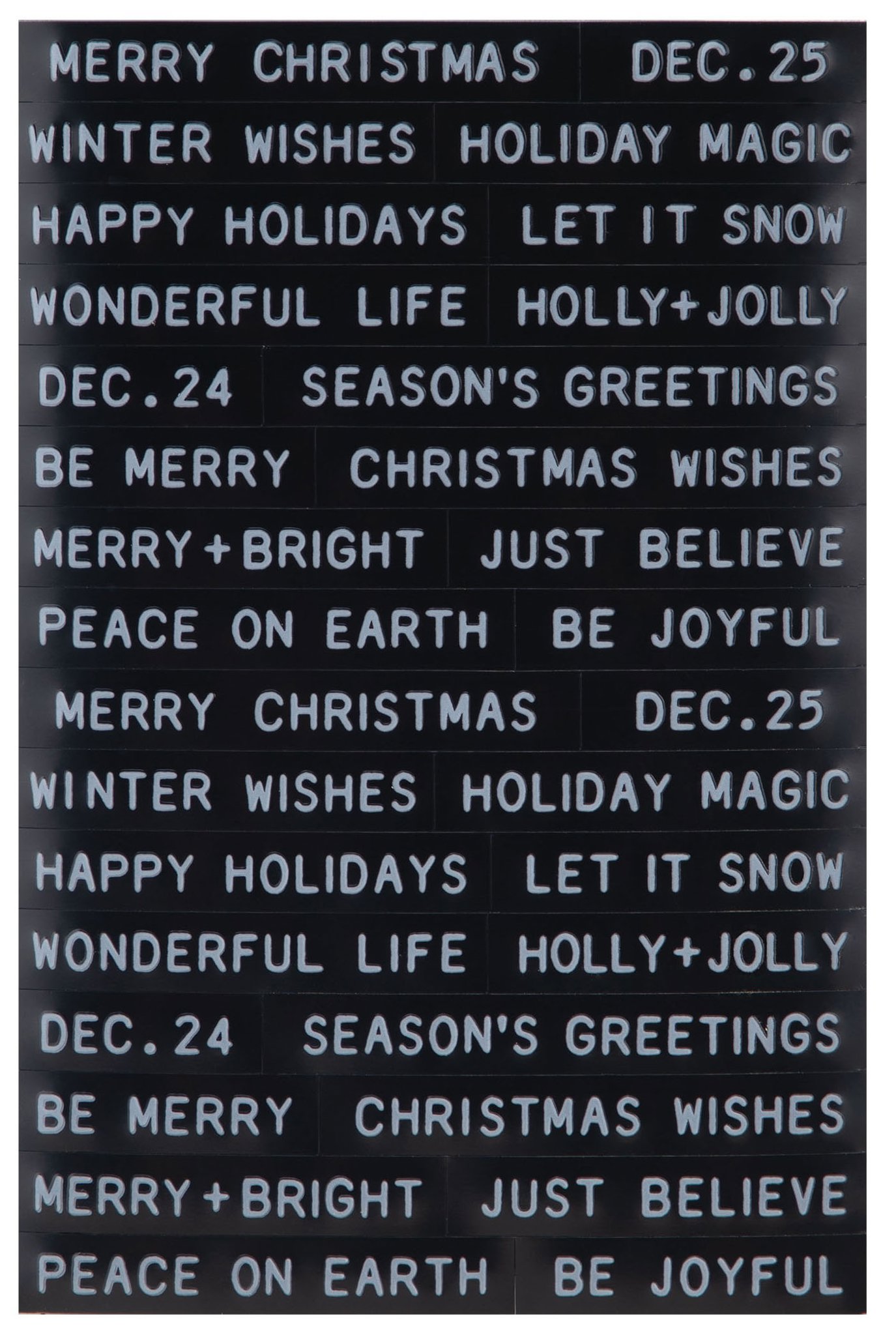 Bild von Idea-Ology Sentiments Label Stickers 64/Pkg-Christmas
