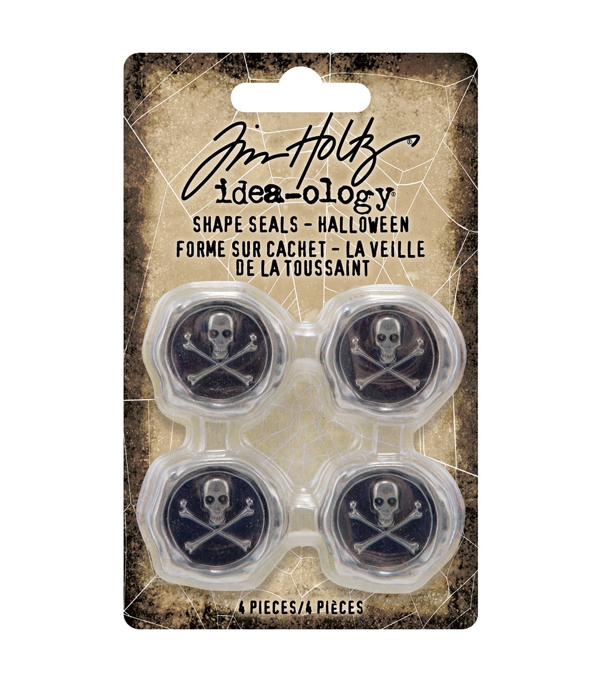 Bild von Idea-Ology Metal Shape Seals 4/Pkg-Halloween