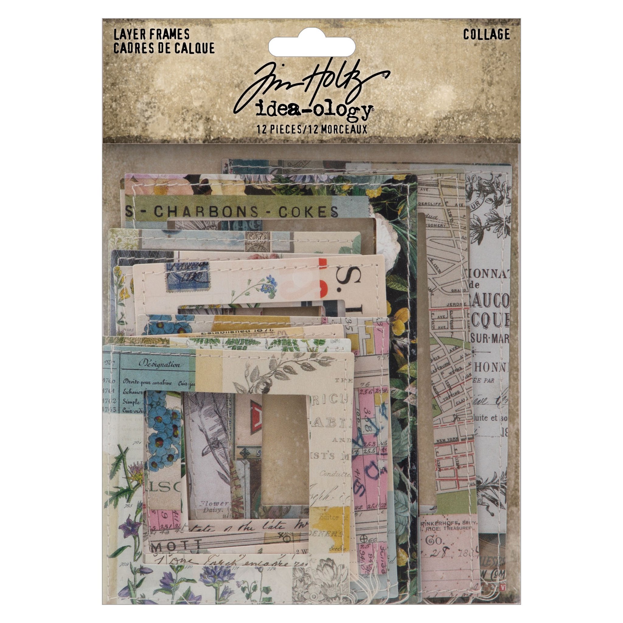 Bild von Idea-Ology Layer Frames 12/Pkg-Collage