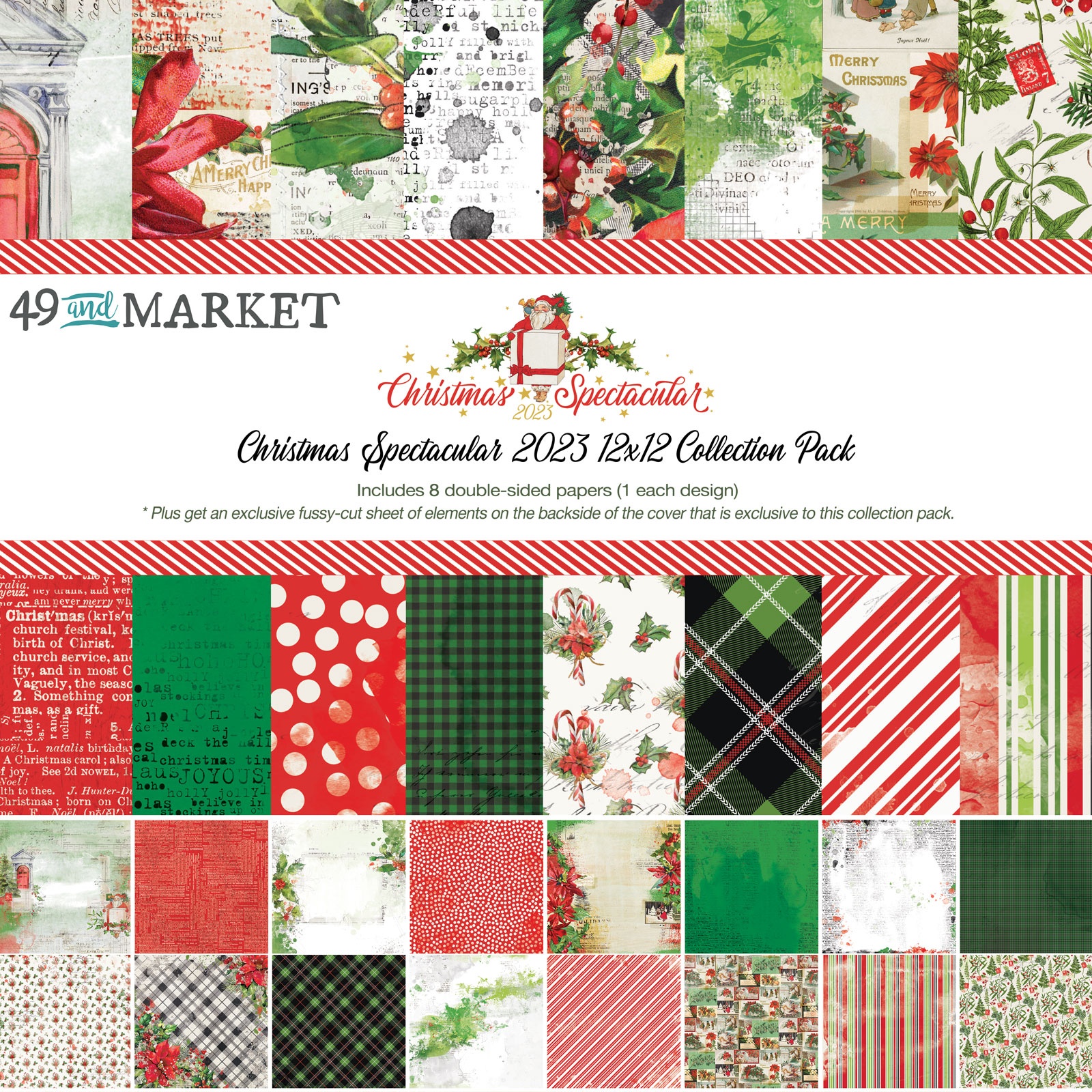 Bild von 49 And Market Collection Pack 12"X12"-Christmas Spectacular 2023