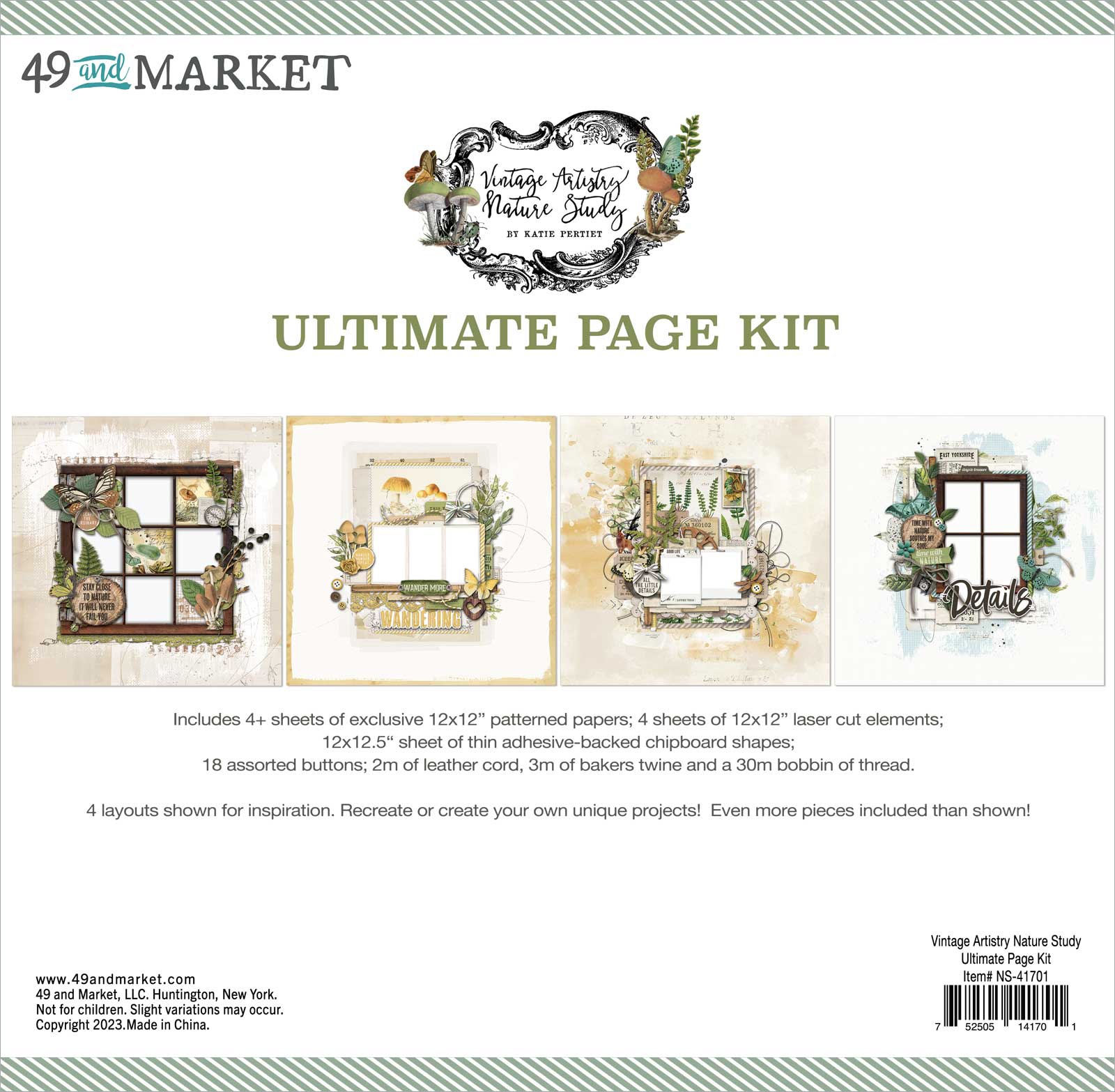 Bild von 49 And Market Ultimate Page Kit-Nature Study