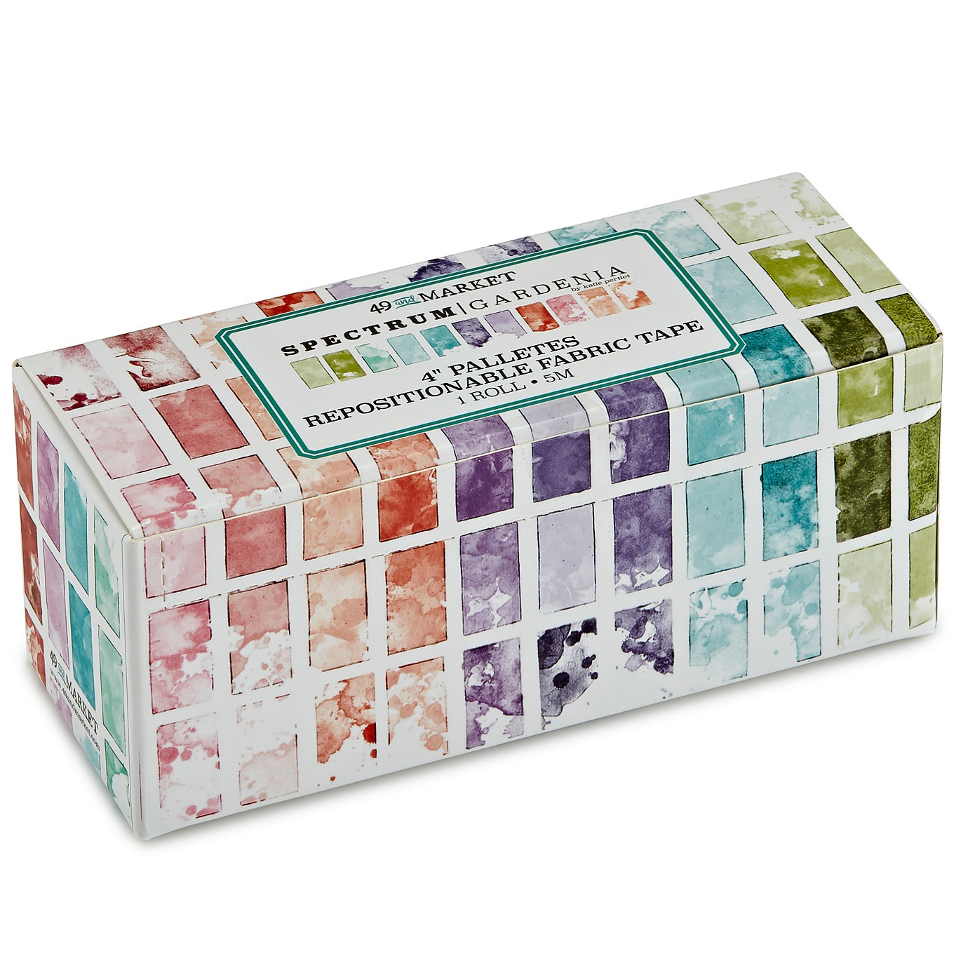 Bild von 49 And Market Spectrum Gardenia 4" Fabric Tape Roll-Palletes