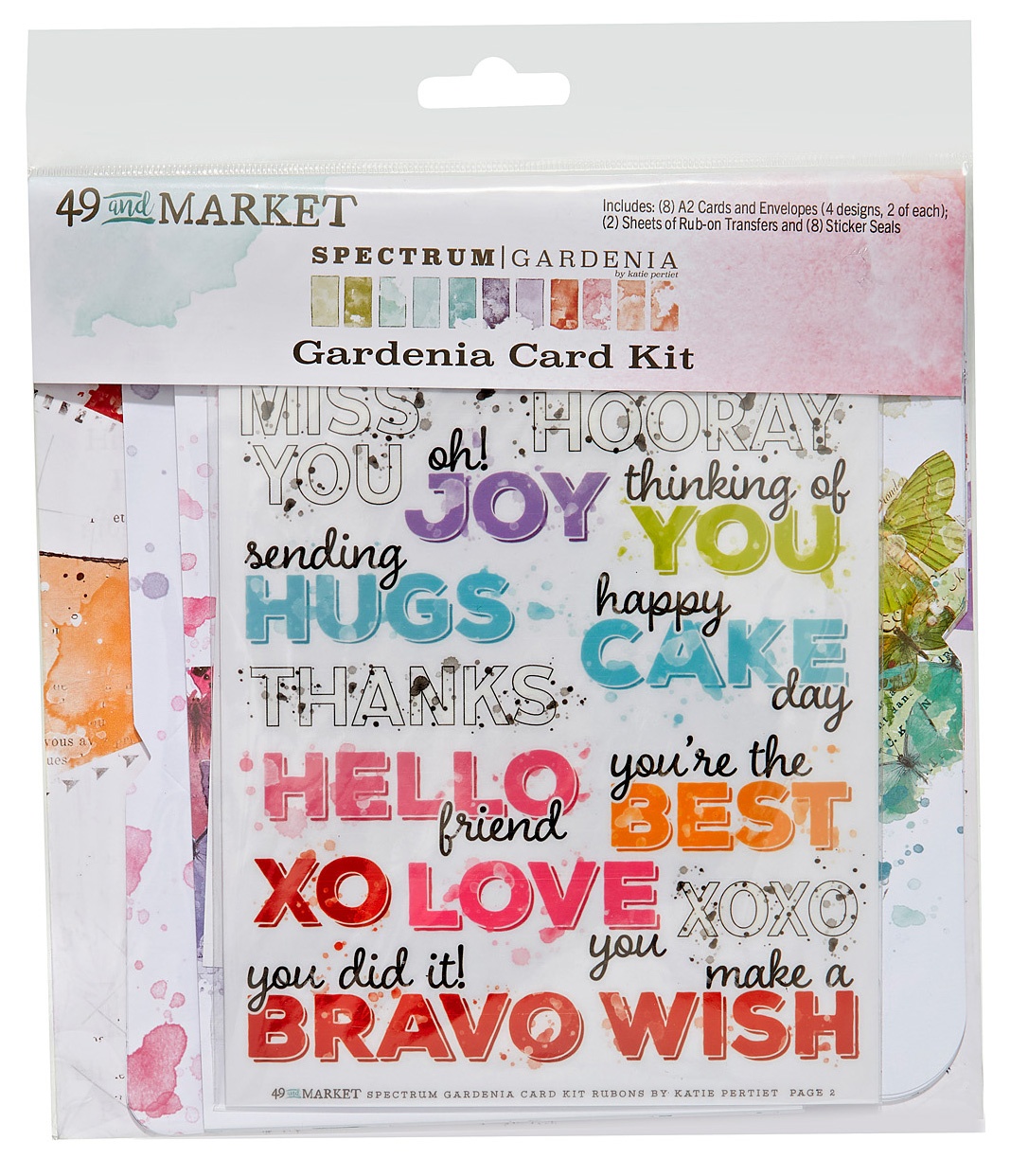 Bild von 49 And Market Card Kit-Spectrum Gardenia