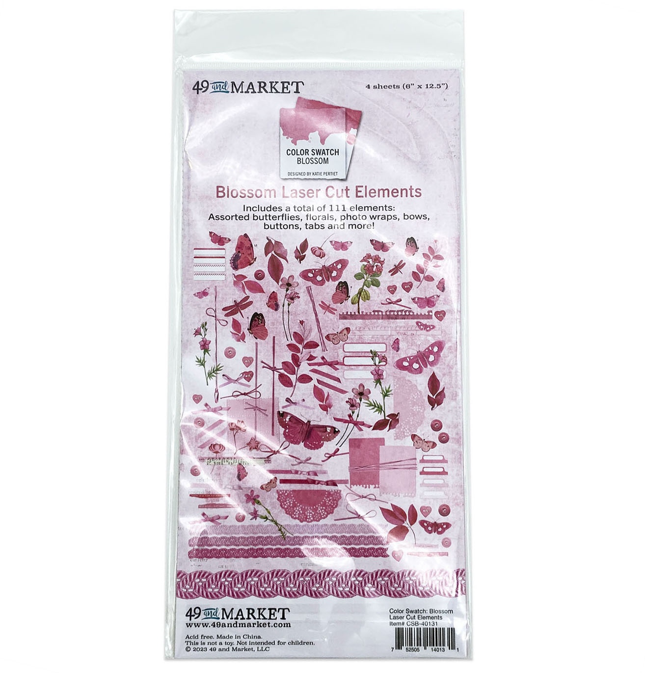 Bild von Color Swatch: Blossom Laser Cut Outs-Elements