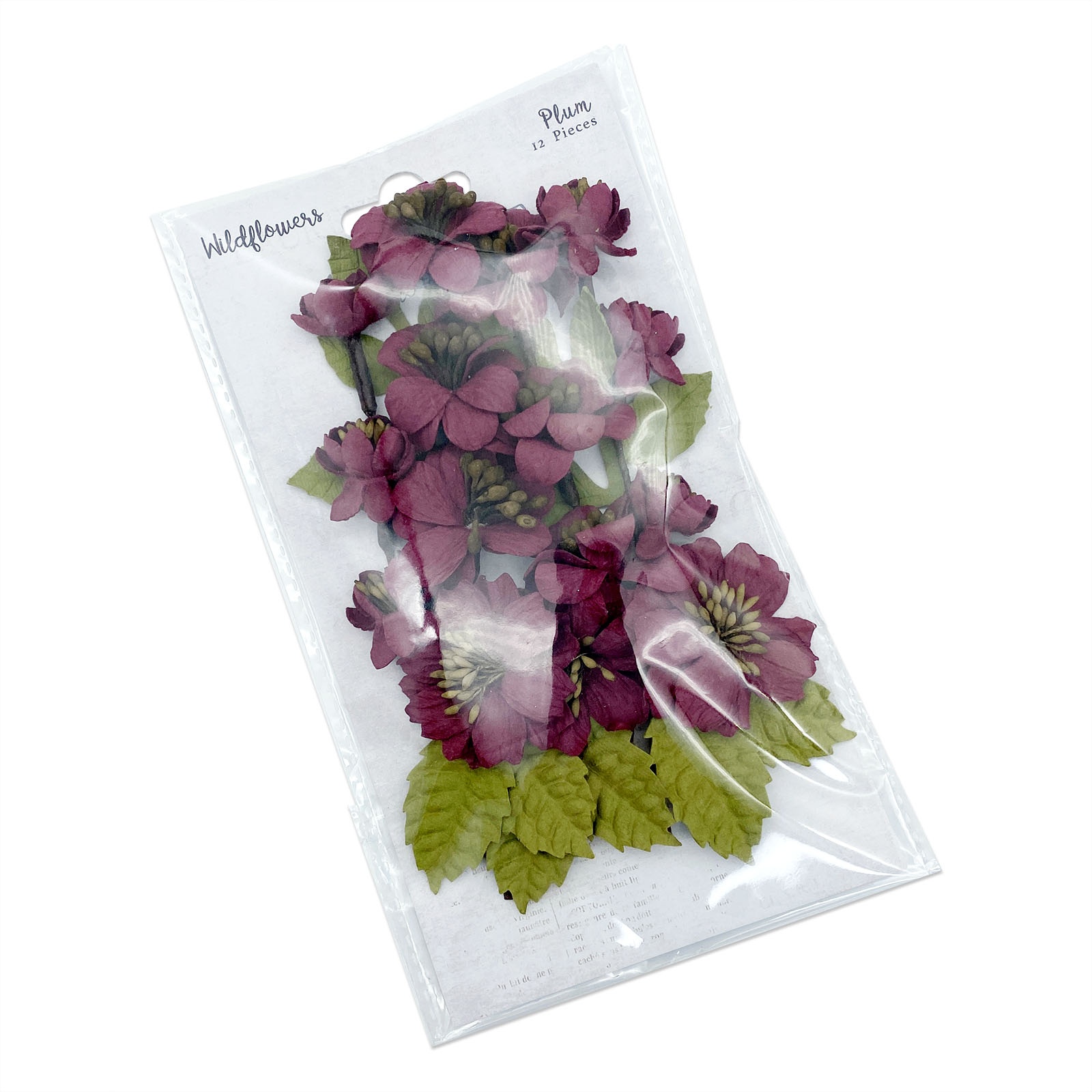 Bild von 49 And Market Wildflowers Paper Flowers-Plum